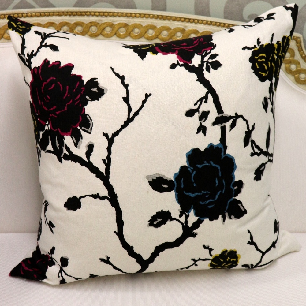 Kravet China Vine Pillow Diane Von Furstenberg 22"